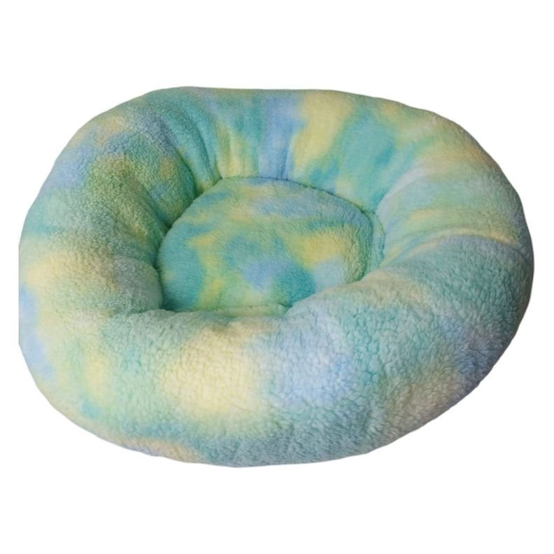 Cama Antiestres Mascota De 50 Cms Ultasuave Verde-0