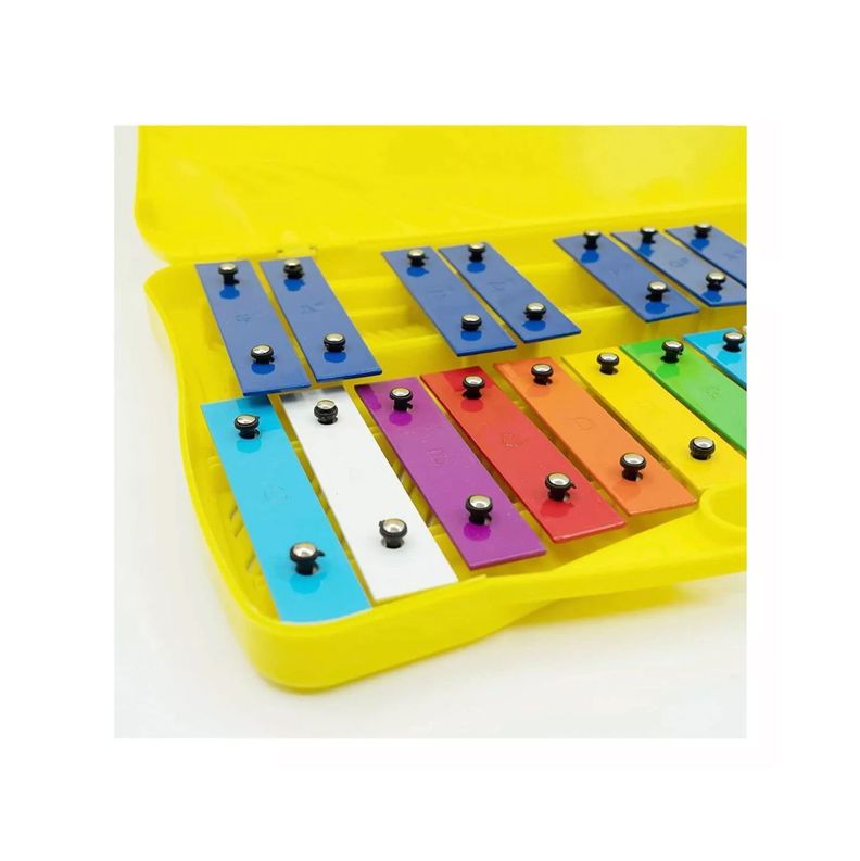 Metalofono Cromatico Infantil Escolar 25 Notas Musicales-3