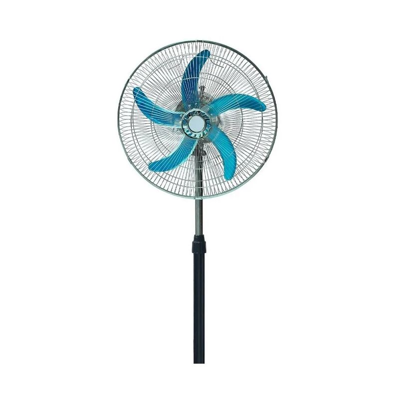 Pack X2 Ventilador De Pie 5 Aspas Ajustable 180 Grados-1