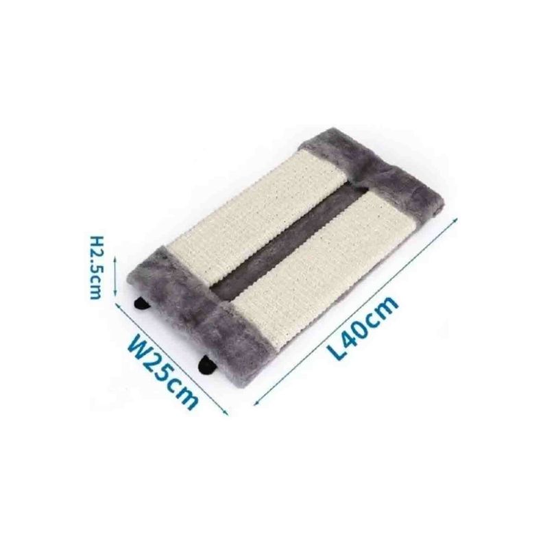 Rascador De Pared Gato Esquinero Sillón Más Catnip GRIS-3