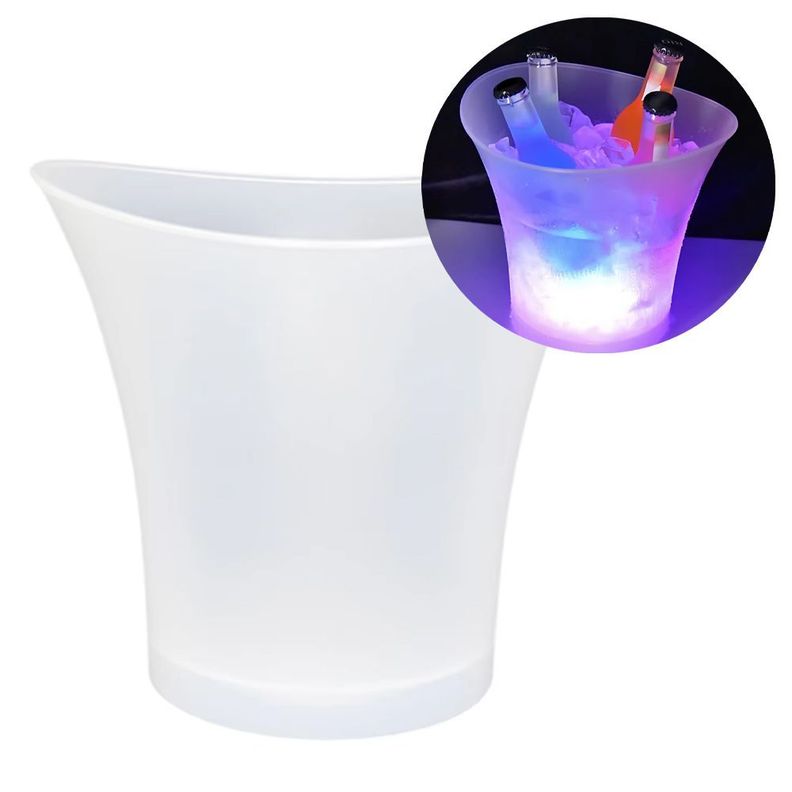 Cubeta Porta Botellas Con Luz Led-0