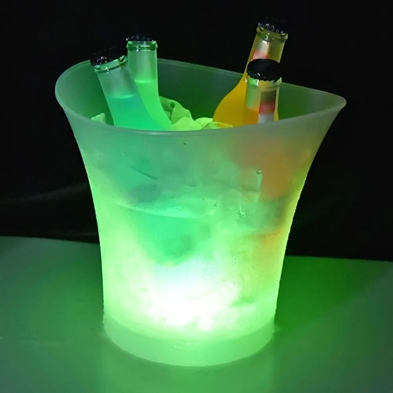 Cubeta Porta Botellas Con Luz Led-4