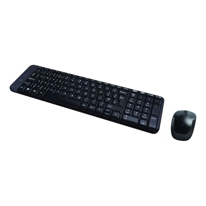 Kit Teclado Y Mouse Inalambrico Logitech Mk220-2