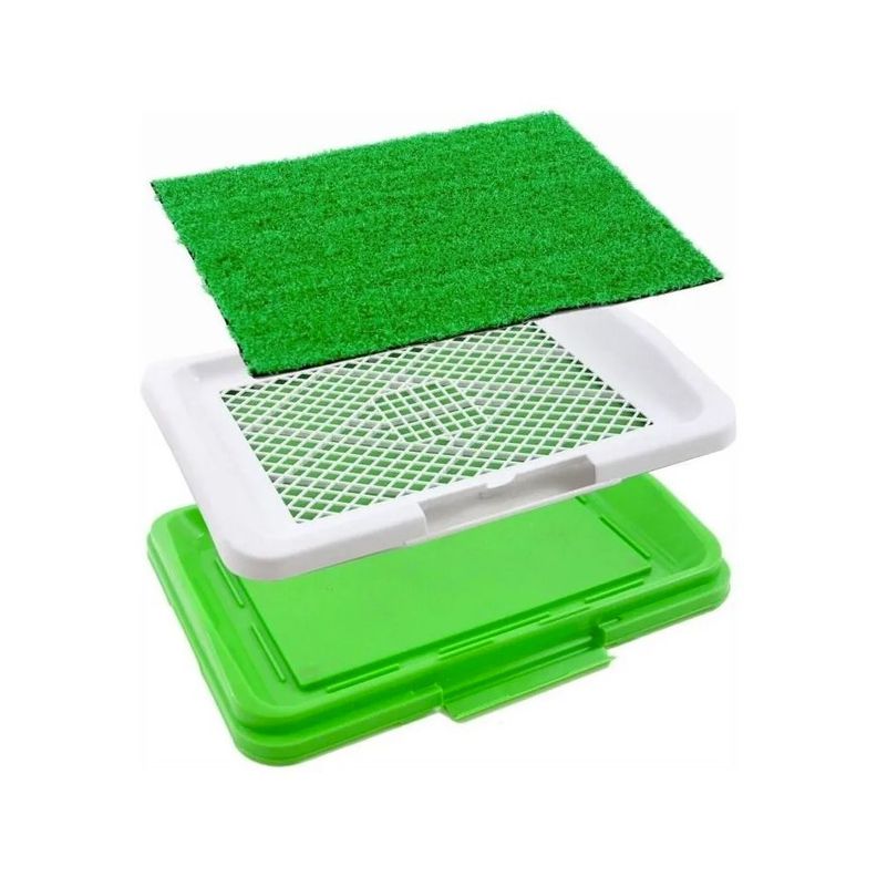 Baño Para Perros Y Gatos Ecológico Mascota 3 Niveles 47x34cm-2