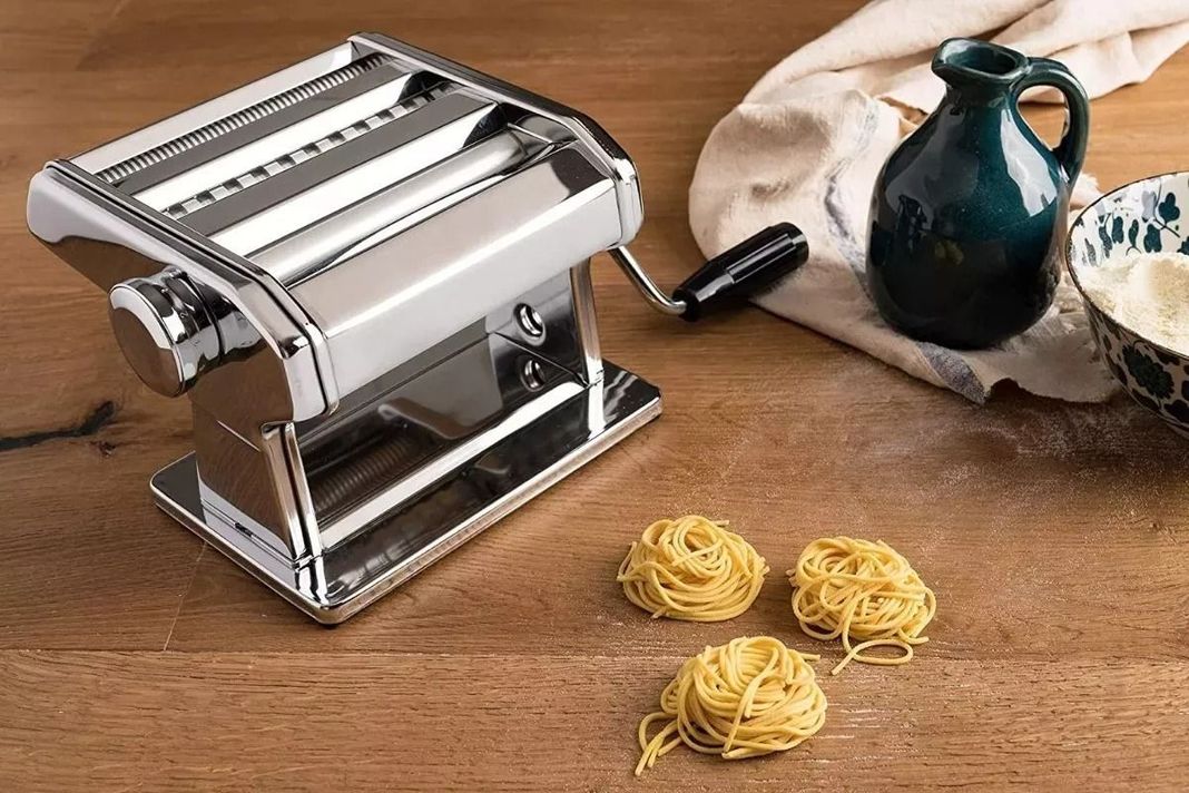 Maquina Para Hacer Pasta Manual Color Plateado-3