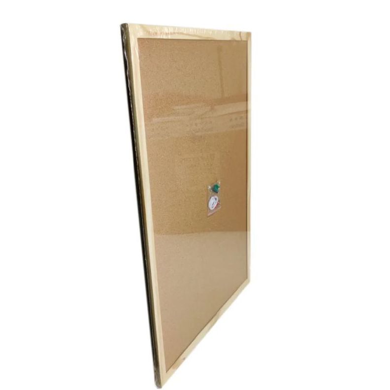 Pizarra Corcho 40x60 Cm Borde Madera Resistente Y Chinchetas-4