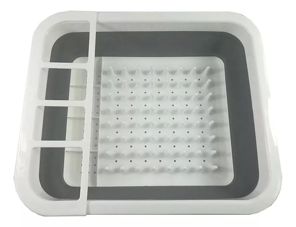 Escurridor Retráctil Para Platos, Cubiertos Y Tazas-2