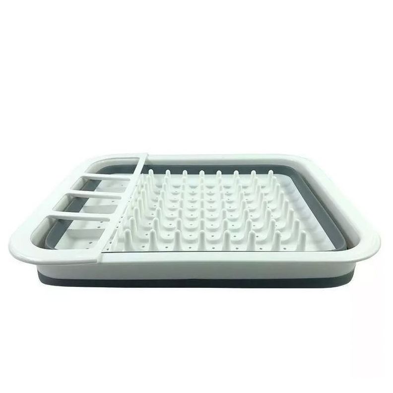 Escurridor Retráctil Para Platos, Cubiertos Y Tazas-6