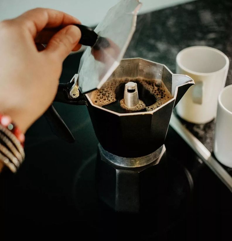 Cafetera Italiana Express 6 Tazas + Moledor Eléctrico Café-2