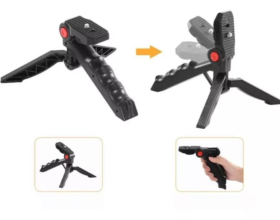 Kit De Grabacion Micrófono Luz Led Soporte Tripode-2
