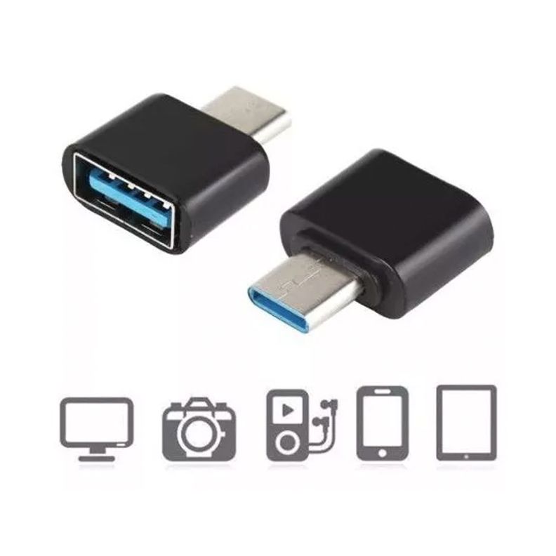 Conector Adaptador Otg Usb A Type C-3