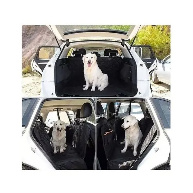 Lona Impermeable Para Perro Gato Funda Protectora De Auto-3