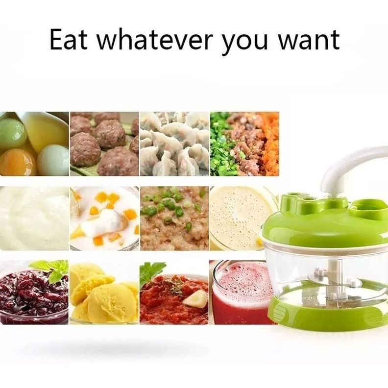 Picador Cortador De Verduras Y Frutas Procesador Triturador-1