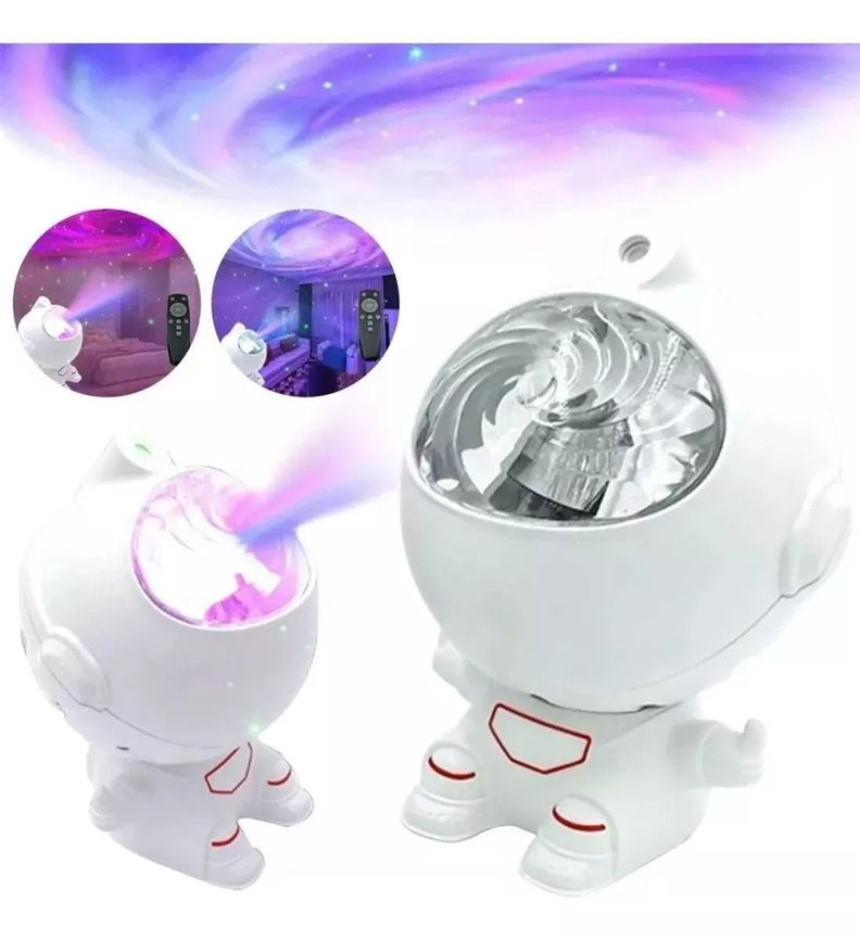 Mini Proyector Astronauta 20941 Galaxias Y Estrellas-4
