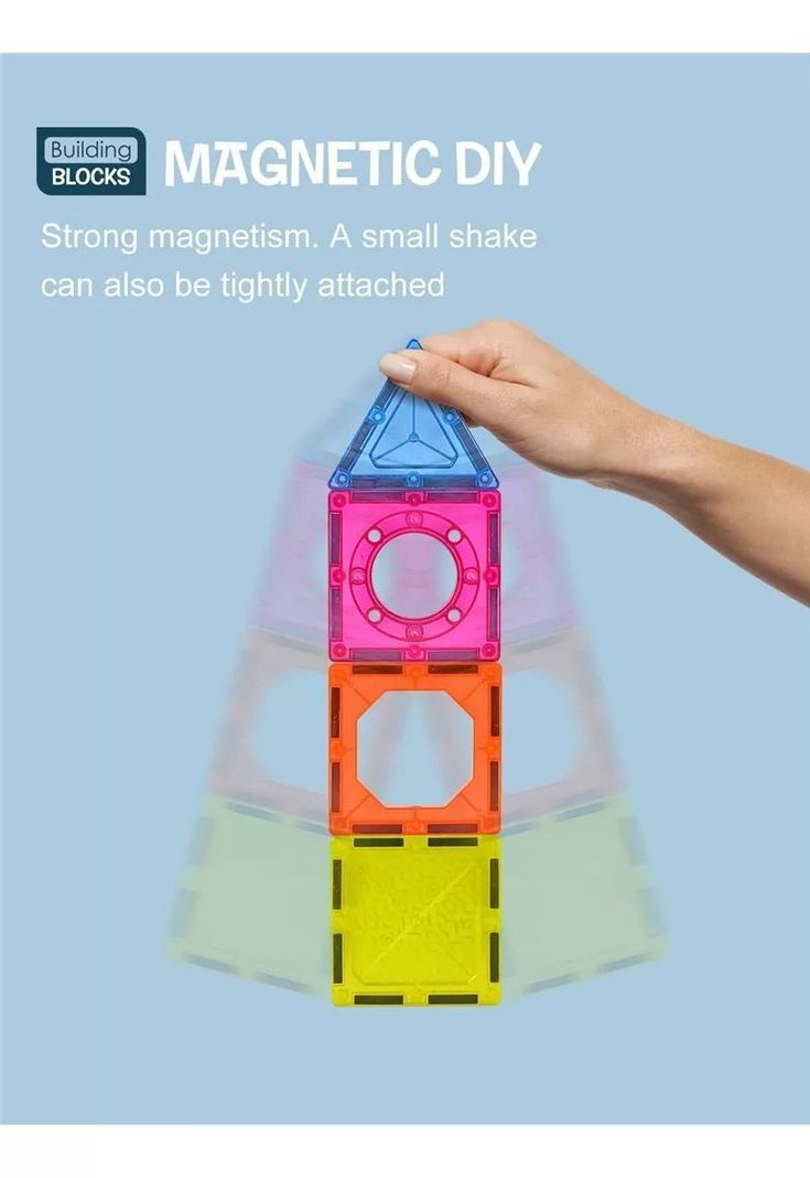 Bloques De Construcción Magneticos - Set De 77 Piezas-6