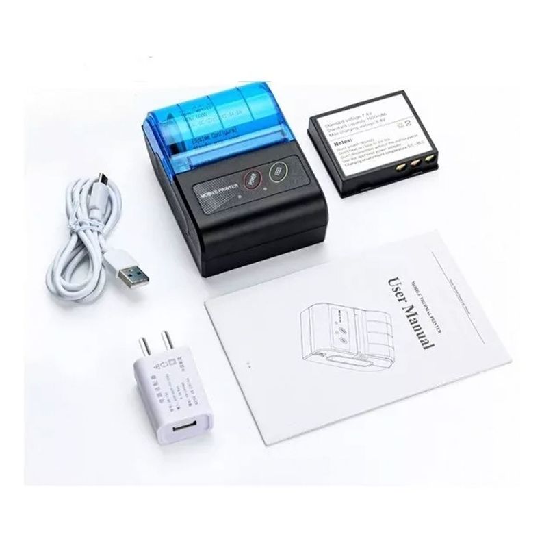 Mini Impresora Térmica Sii E-boleta, 58mm + 10 Rollos-6