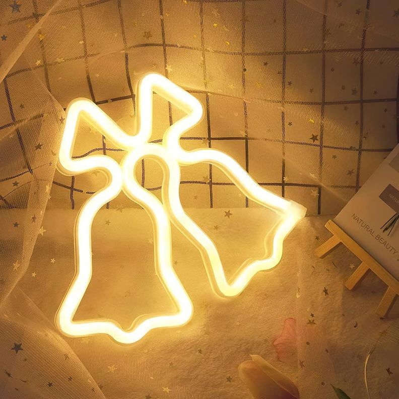 Campanas De Navidad Luz Neon 63 X 50 Cms Luces Neon-7