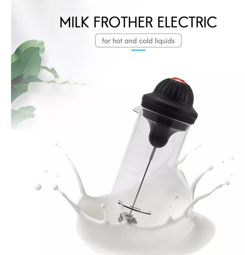 Espumador Eléctrico Para Hacer Espuma De Café-4
