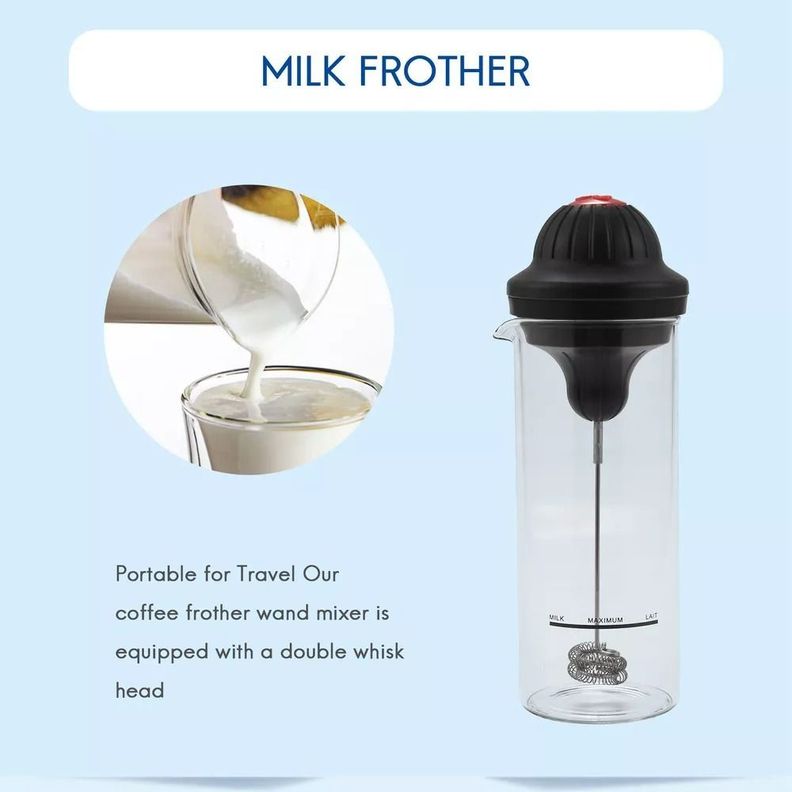 Espumador Eléctrico Para Hacer Espuma De Café-6