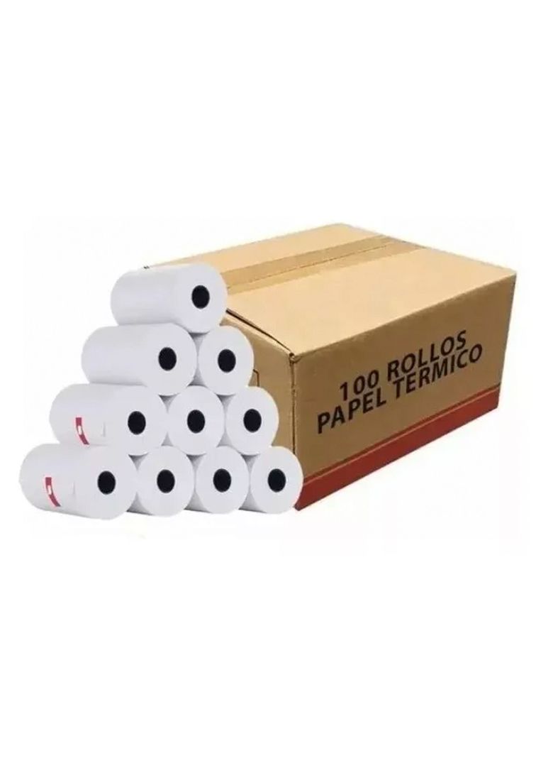 10 Rollos De Papel Térmico 5.7x3.0mm Para Mini Impresora-0