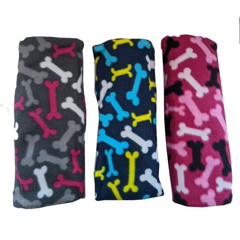 Manta De Polar Para Mascotas Perros Y Gatos 70 x 100-3