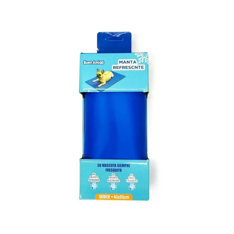 Manta refrescante para mascotas perro gatos talla m 40x50cm-0