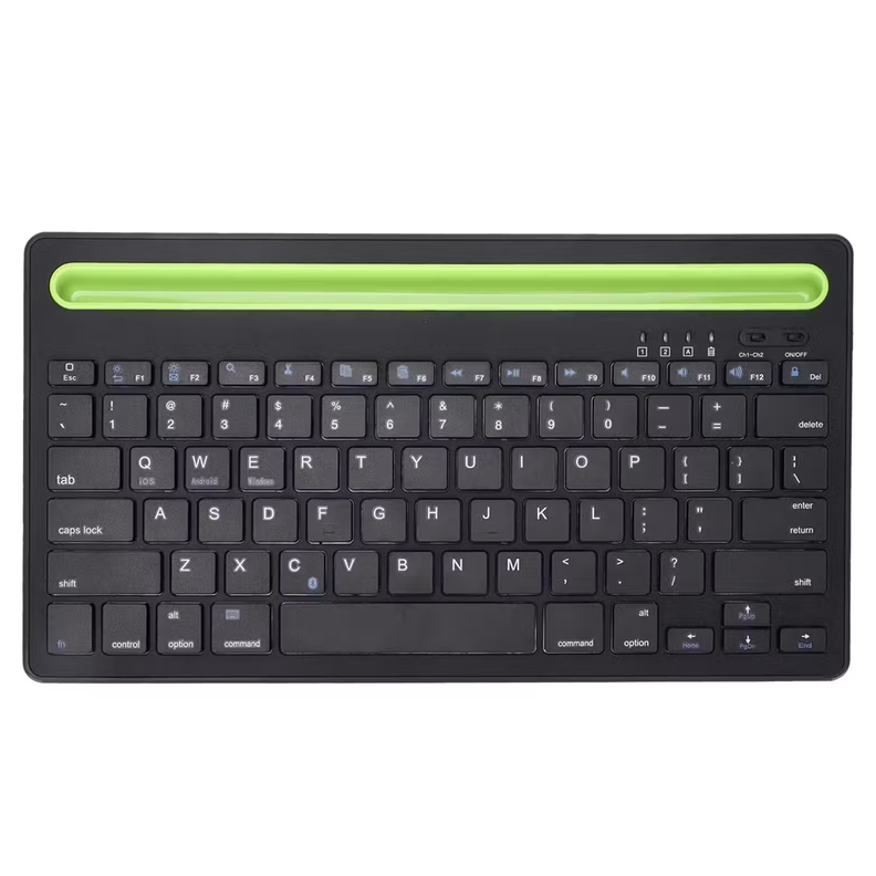 Teclado Bt Recargable Inalámbrico Compatible Con iPad Tabled-0