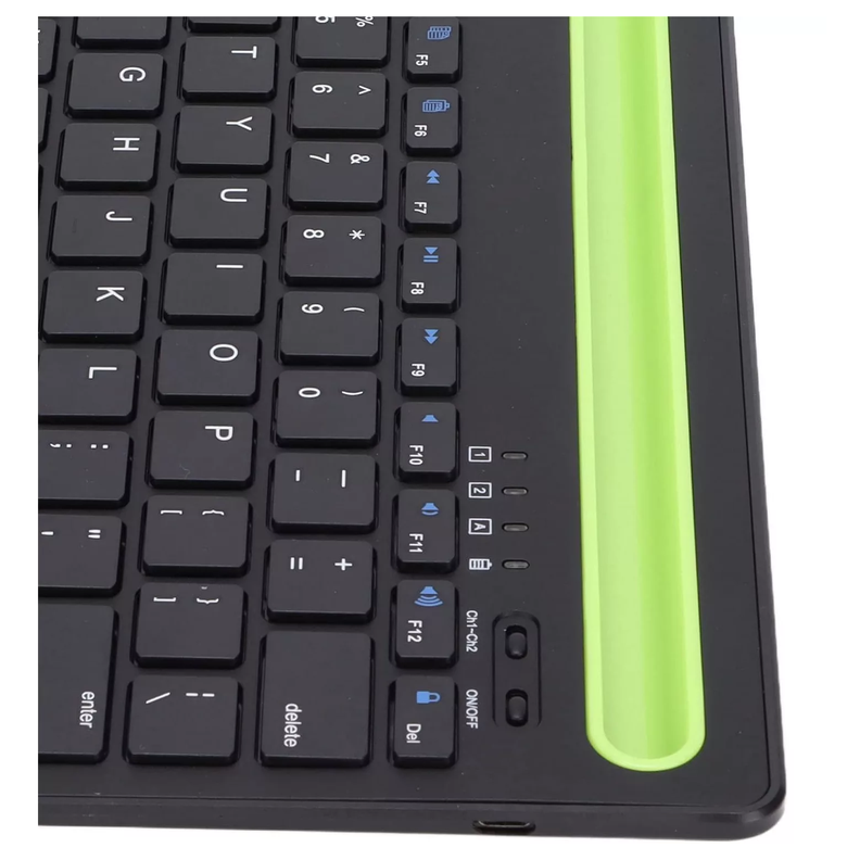 Teclado Bt Recargable Inalámbrico Compatible Con iPad Tabled-4
