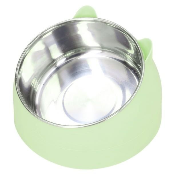 Cuenco Para Mascota Acero Inoxidable Cervical Para Gatos-3