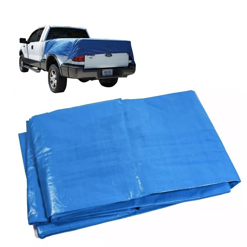 Lona Multiuso 3x4 Azul Ojetillos Mimbral-0