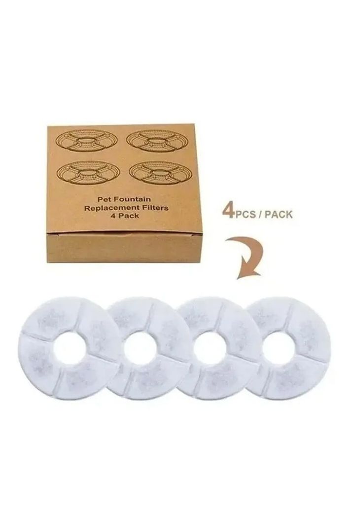 Fuente Dispensador Agua Eléctrico Bebedero Gatos + 4 Filtros-4