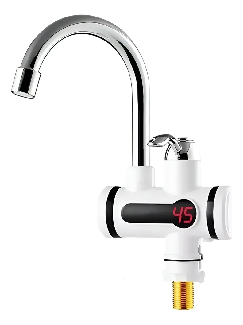 Grifo Llave Calentador De Agua El ctrico Lavaplatos Gris hogar cocina