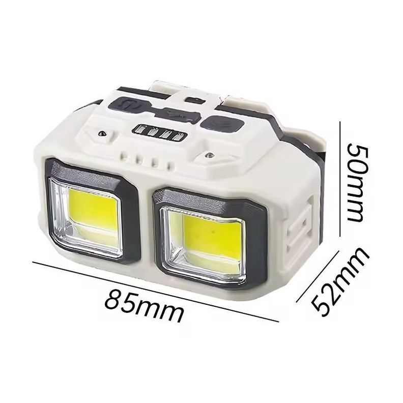 Linterna Frontal Led Recargable Resistente Al Agua-4