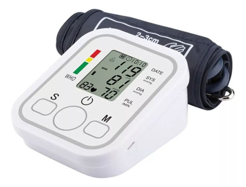 Tensiómetro Digital De Brazo Medidor Presion Arterial Pulso-0
