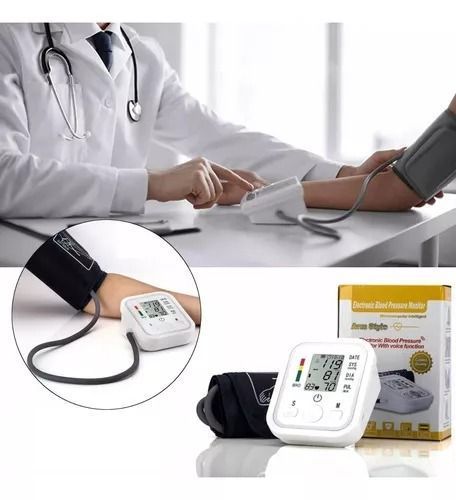 Tensiómetro Digital De Brazo Medidor Presion Arterial Pulso-2