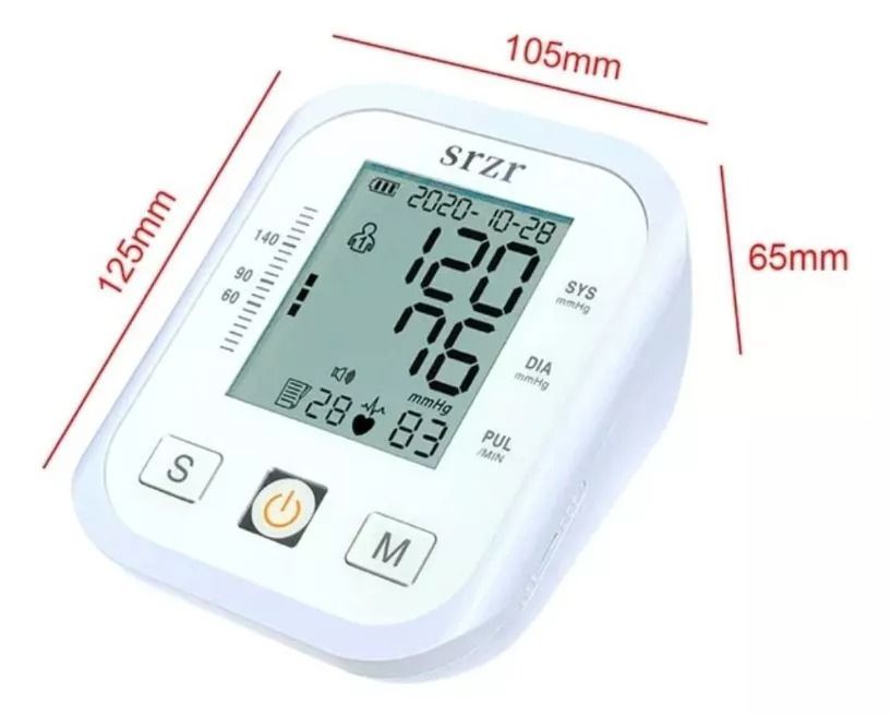 Tensiómetro Digital De Brazo Medidor Presion Arterial Pulso-4