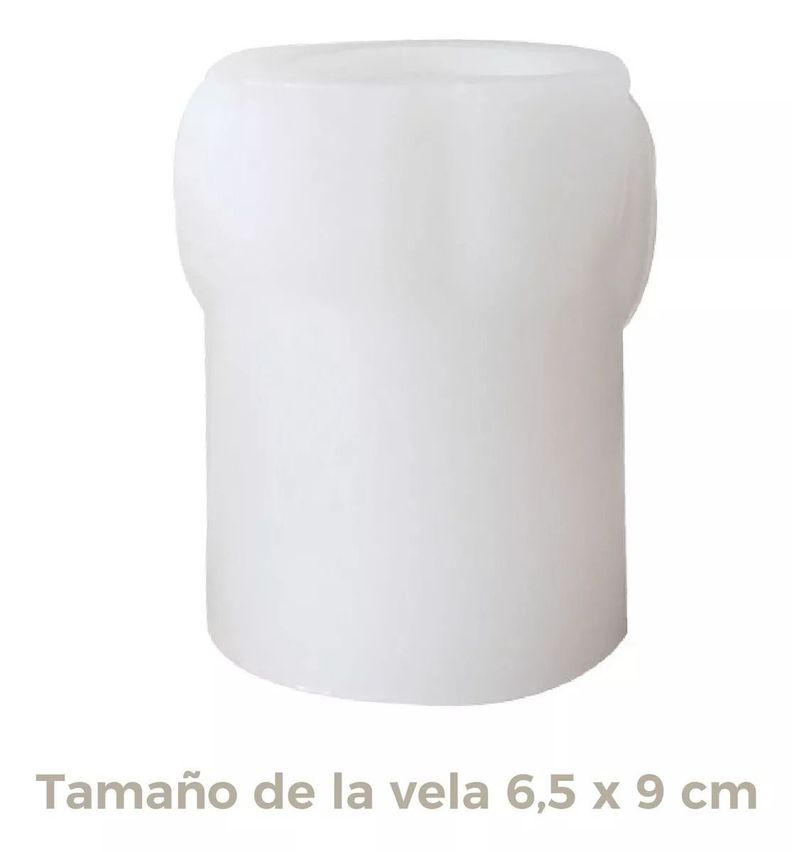 Molde Oso Vela Y Jabón Silicona 6.5x9cm Resina Moldes-1