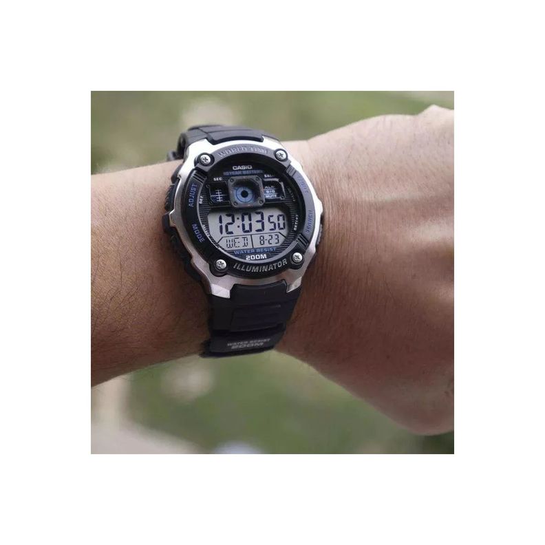 Reloj casio h digital resina ae-2000w-1bv-4