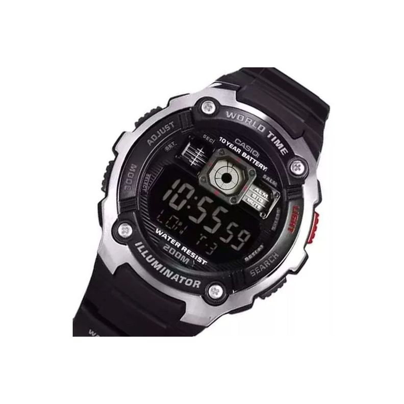 Reloj casio h digital resina ae-2000w-1bv-5