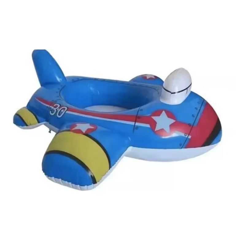 FLOTADOR INFLABLE AVION PARA BEBE PISCINA NIÑOS-0