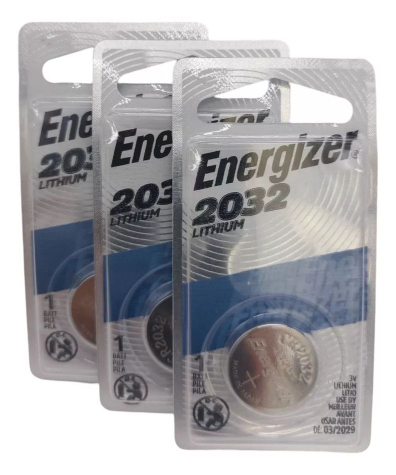 Pack X 3 Pilas Cr 2032 Energizer-0
