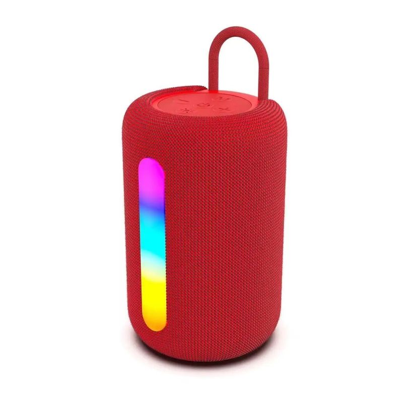 Parlante Altavoces Inalámbricos Altavoz Para Exteriores Rojo-0