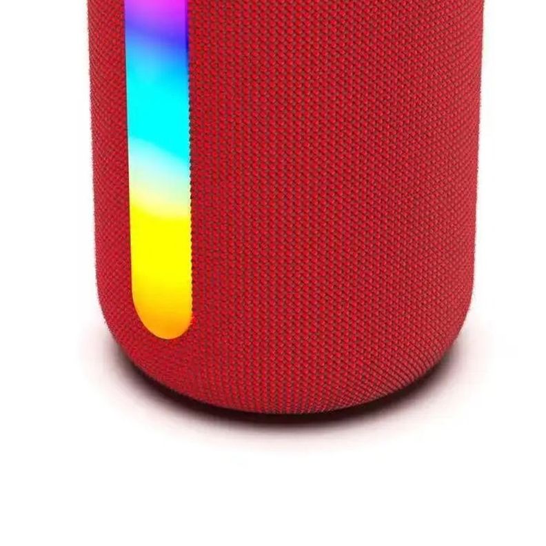 Parlante Altavoces Inalámbricos Altavoz Para Exteriores Rojo-1