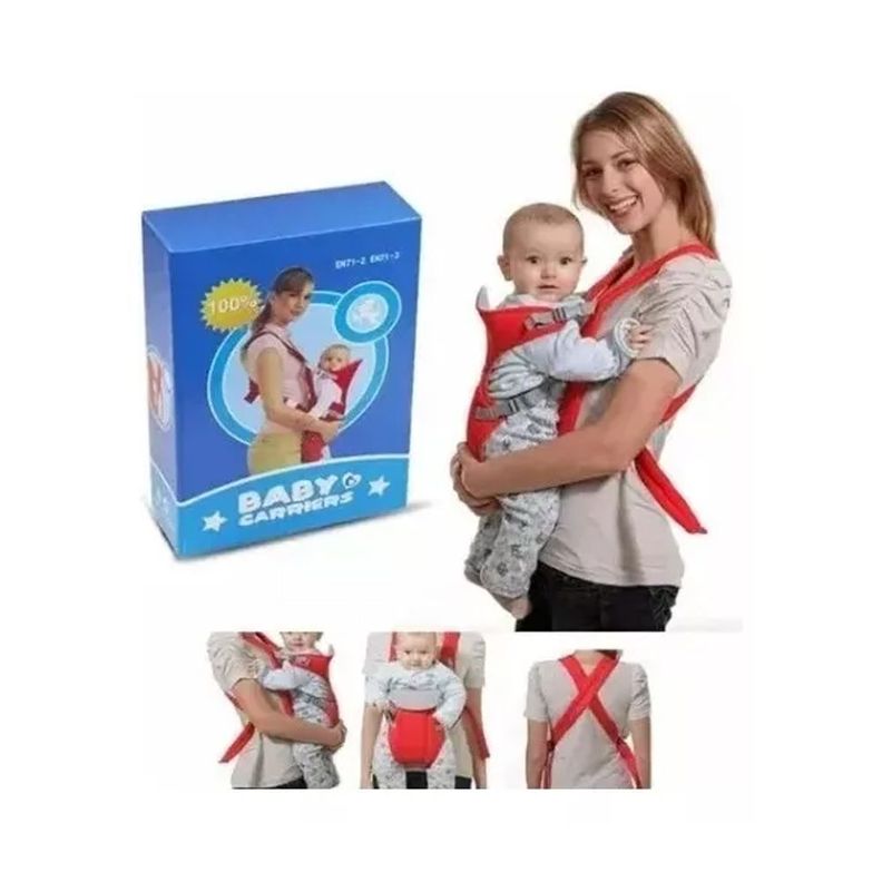 Mochila Porta Bebe Arnés Infante De Algodón Orgánico-1