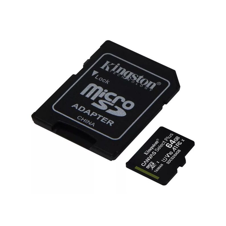 Tarjeta De Memoria Kingston Sdcs2 Canvas Select Plus Sd 64gb-2