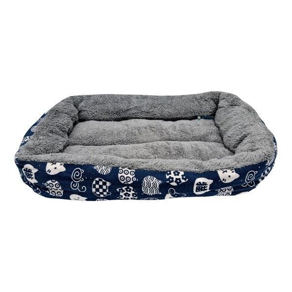 Cama Mascota Perro Gato Rectangular 60 X 40 Cms-1