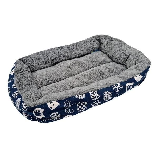 Cama Mascota Perro Gato Rectangular 60 X 40 Cms-3
