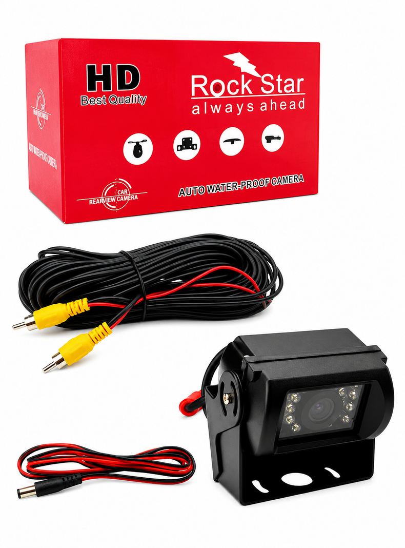 Cámara De Retroceso Para Vehículo Camión 12-24volt Y Cable