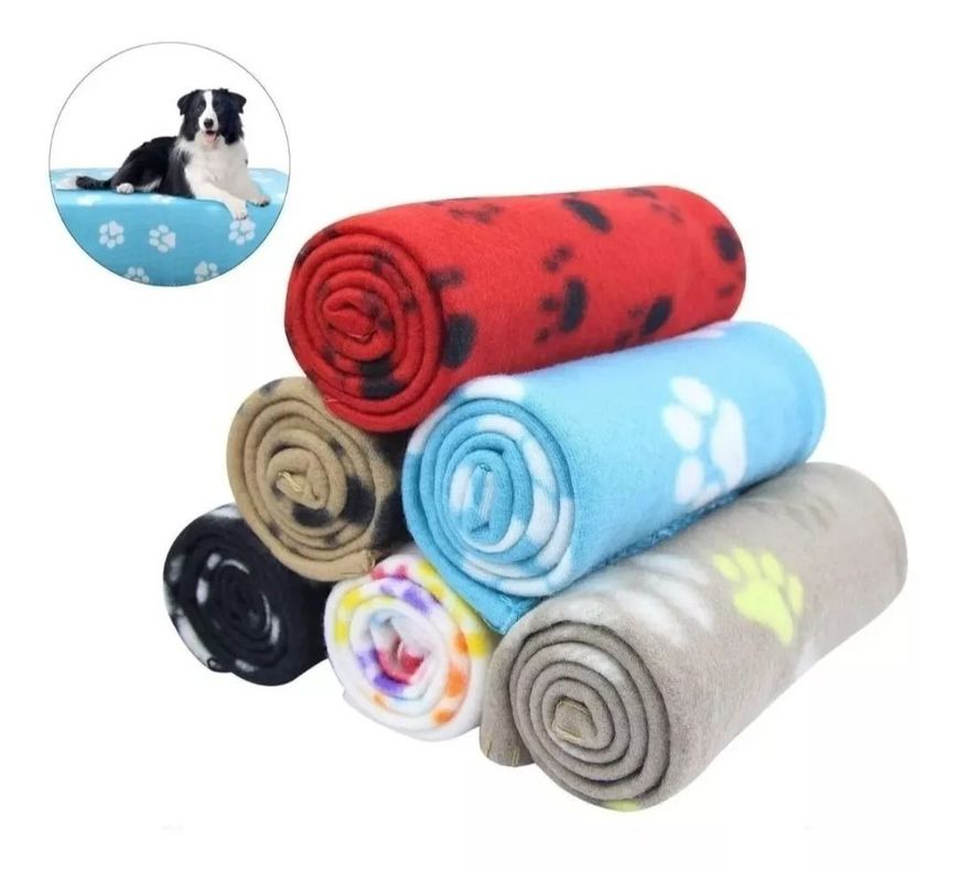 Manta Mascotas De Polar De 90x120 Cm Para Perros-0