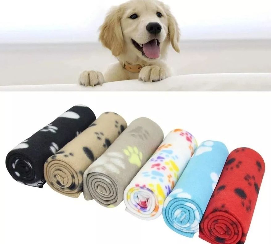 Manta Mascotas De Polar De 90x120 Cm Para Perros-2